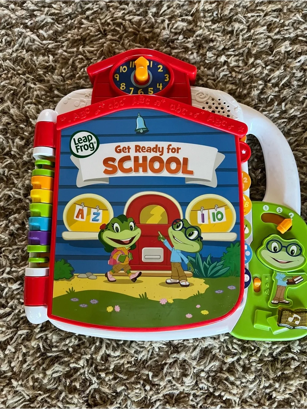 Interactive Learning Activity Tablet for Kids - Green and White
